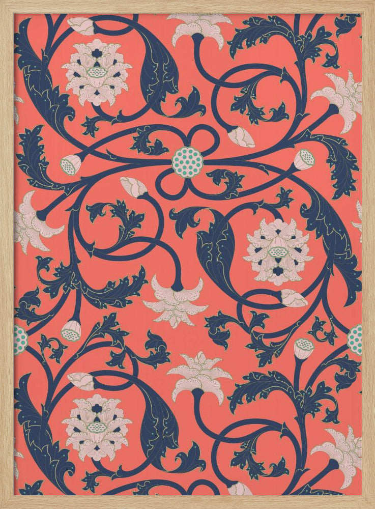 Floraler Wirbelwind | Poster