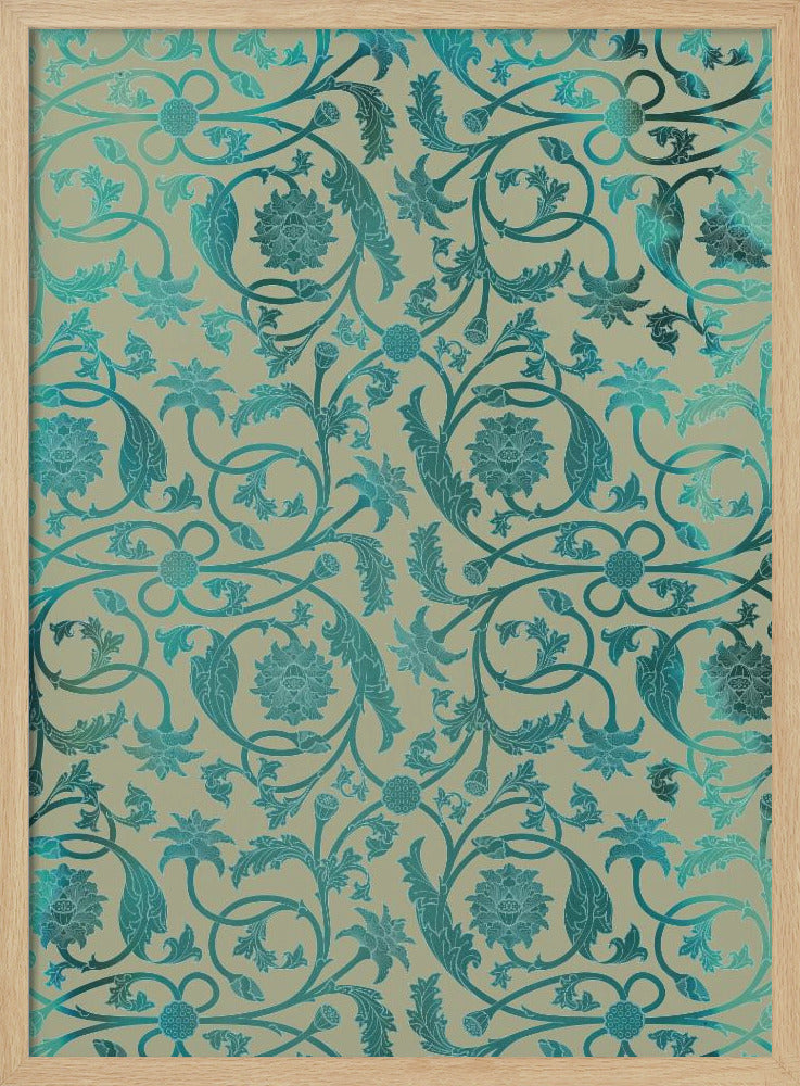 Floraler Wirbelwind | Poster
