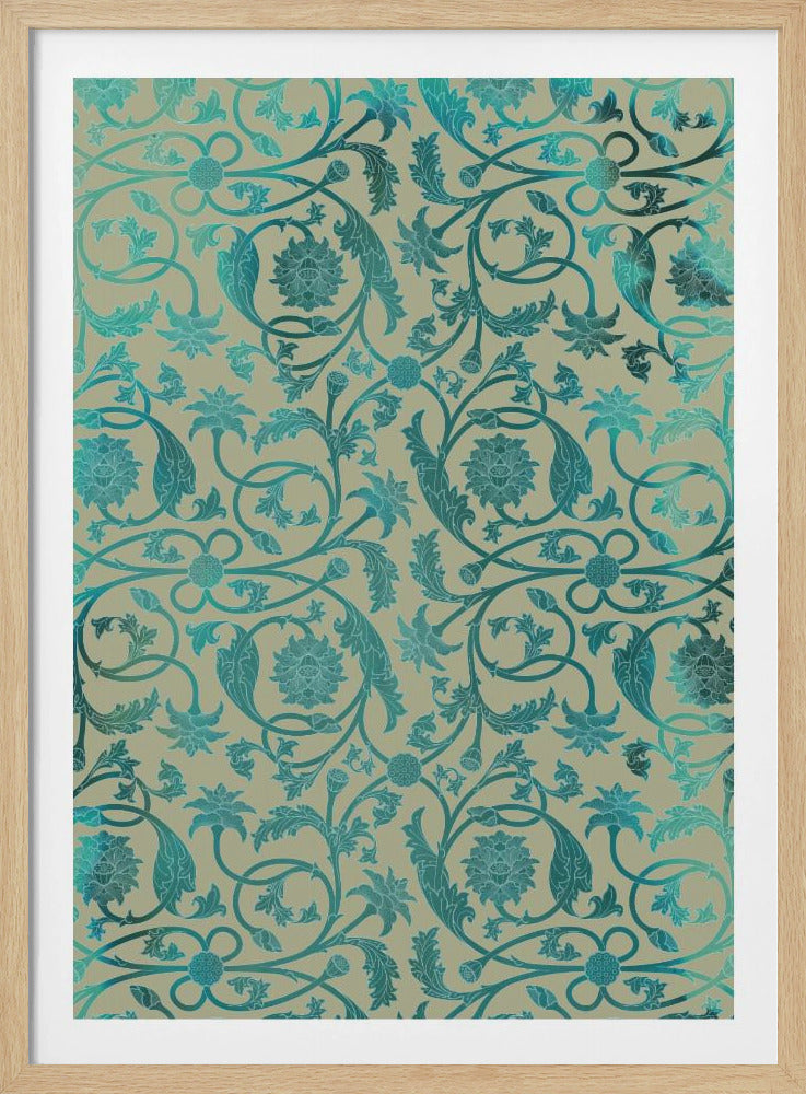 Floraler Wirbelwind | Poster