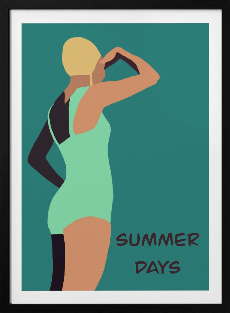Vintage Schwimmer Poster | Poster