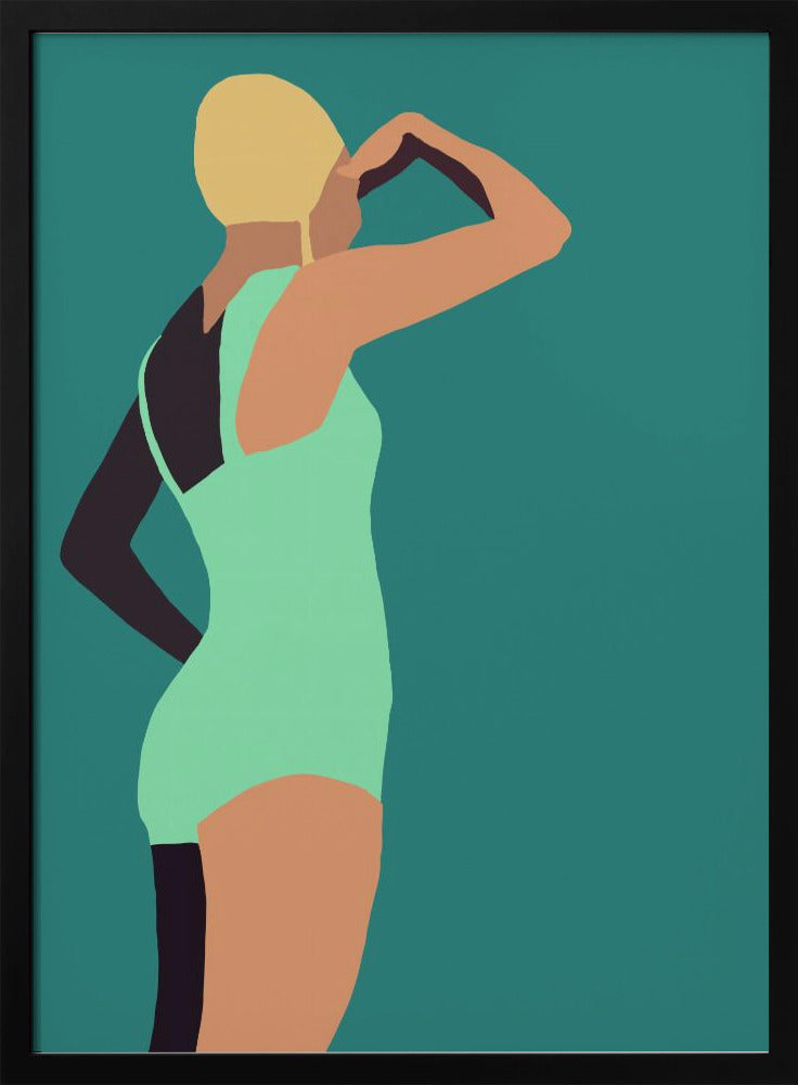 Vintage Schwimmer Poster | Poster