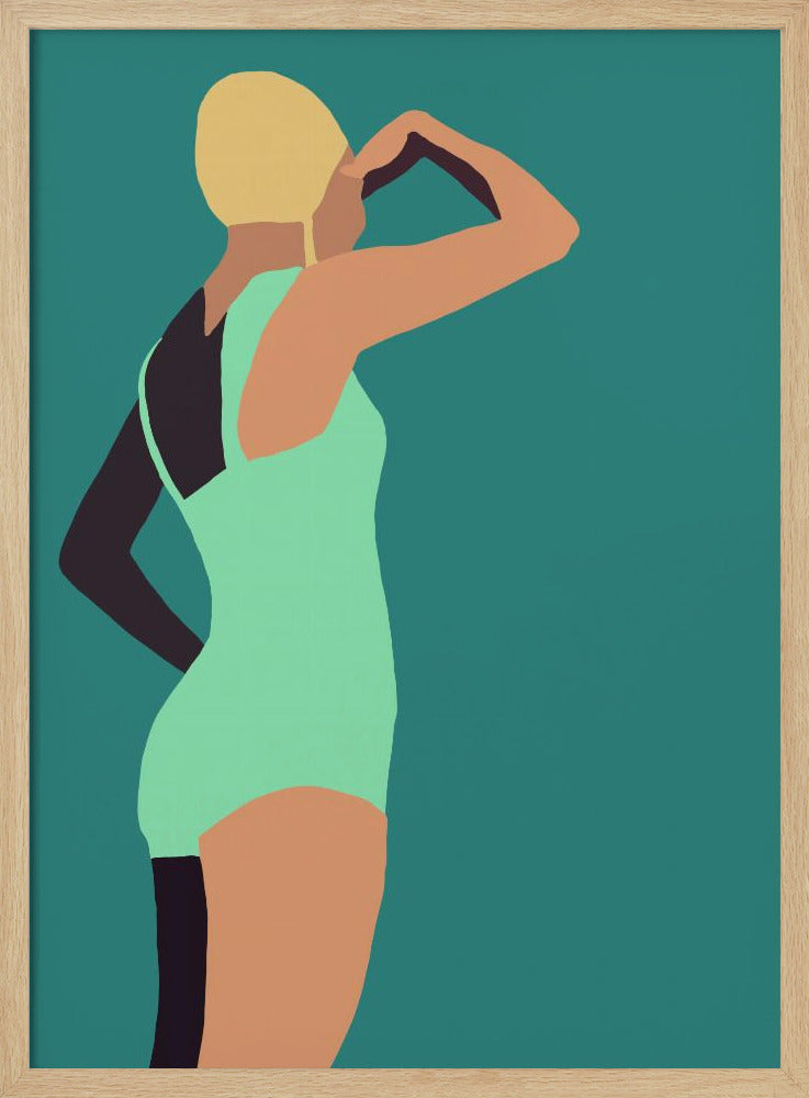 Vintage Schwimmer Poster | Poster