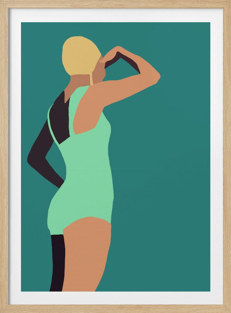 Vintage Schwimmer Poster | Poster