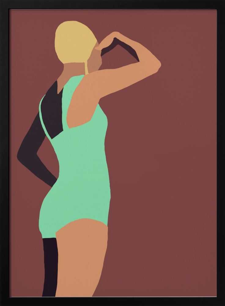 Vintage Schwimmer Poster | Poster