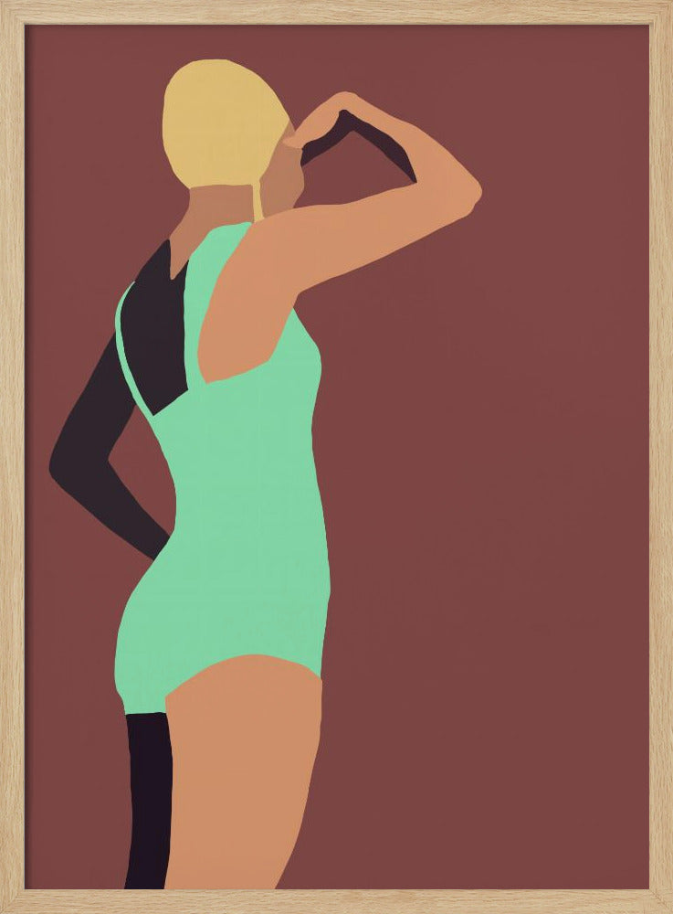 Vintage Schwimmer Poster | Poster
