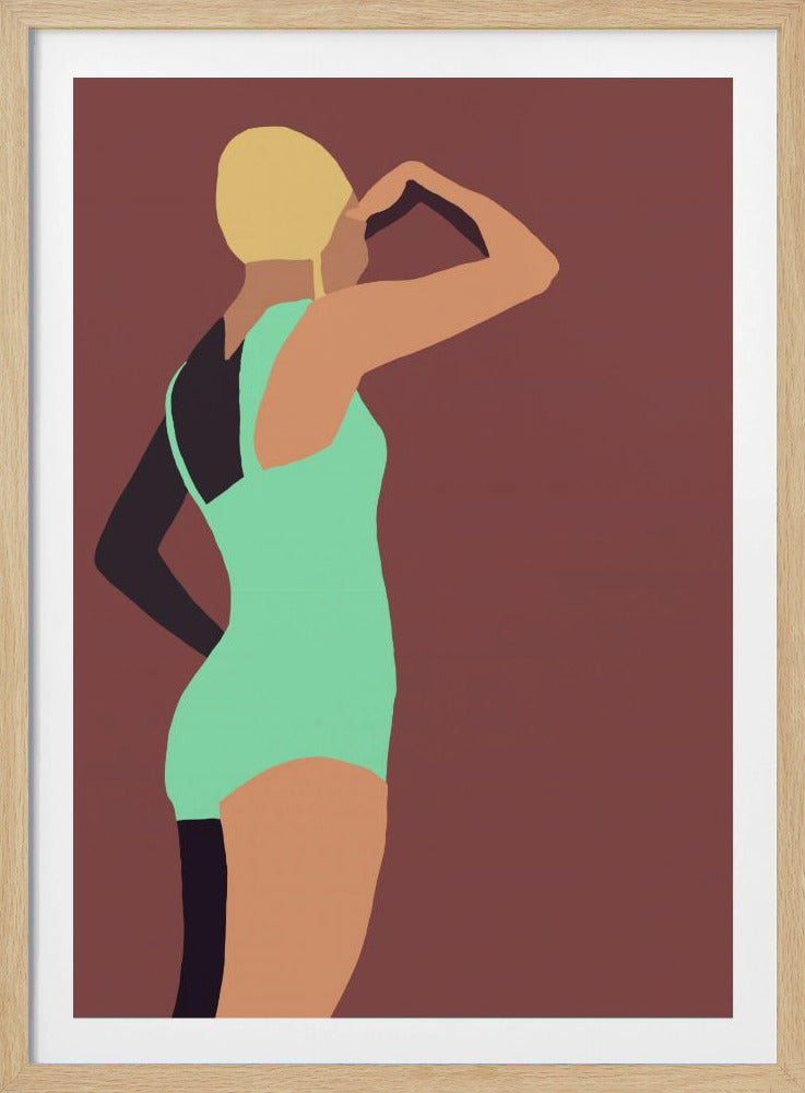 Vintage Schwimmer Poster | Poster