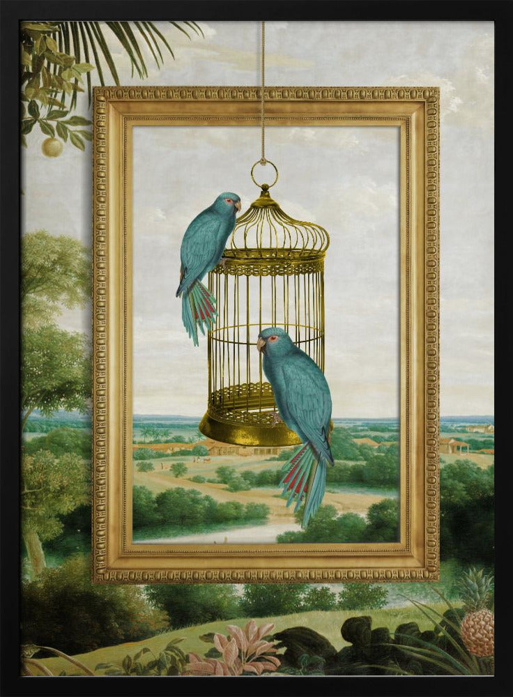 Der goldene Ausblick | Poster