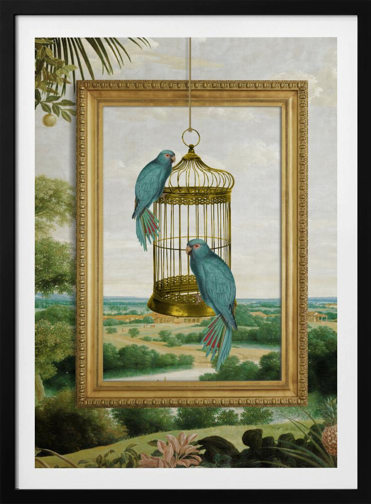 Der goldene Ausblick | Poster