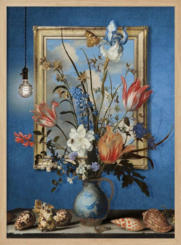 Stillleben in Delft | Poster