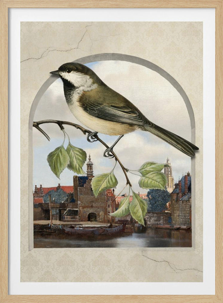 Vogelperspektive auf den Torbogen | Poster