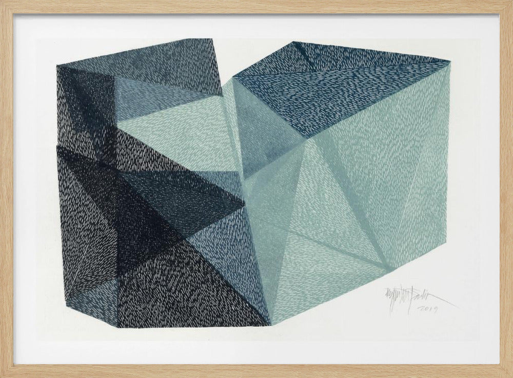 Polygonale Form III. | Poster