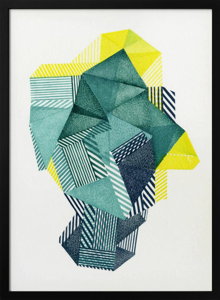 Polygonale Form V. | Poster