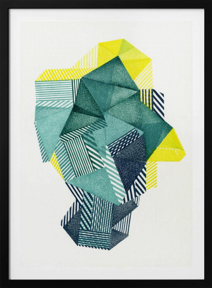 Polygonale Form V. | Poster