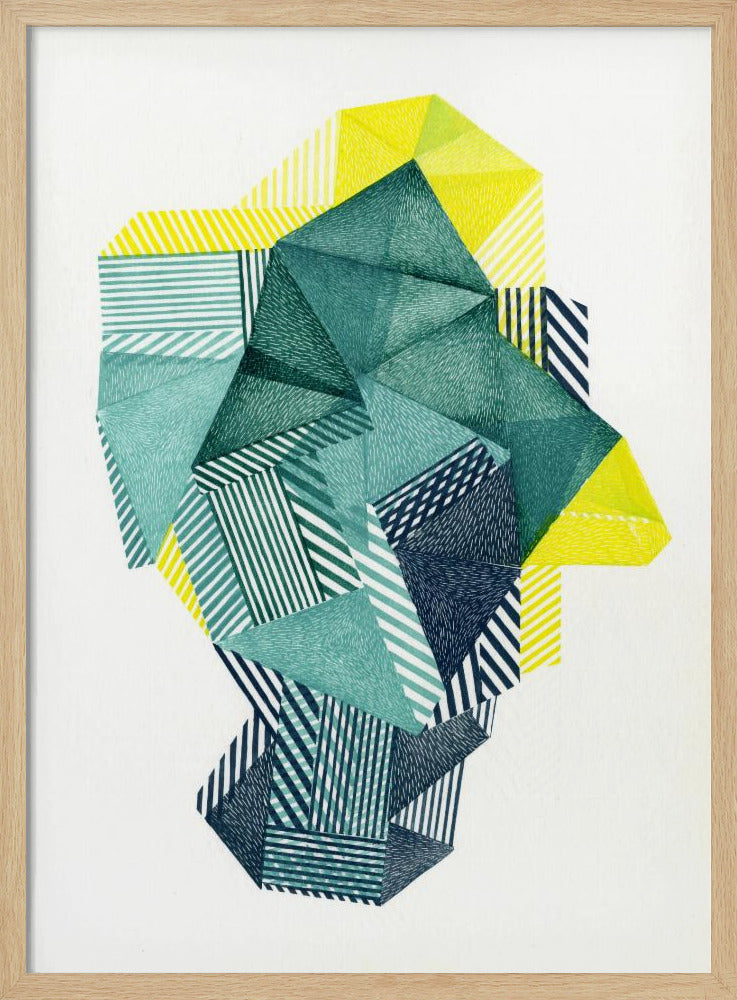 Polygonale Form V. | Poster