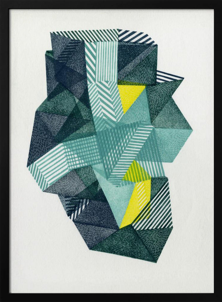 Polygonale Form IV. | Poster