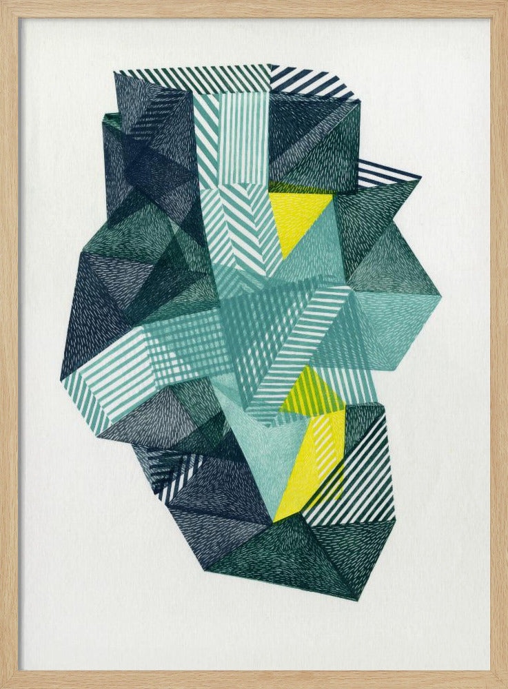 Polygonale Form IV. | Poster