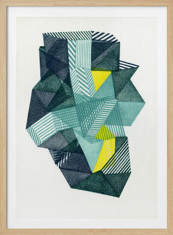 Polygonale Form IV. | Poster