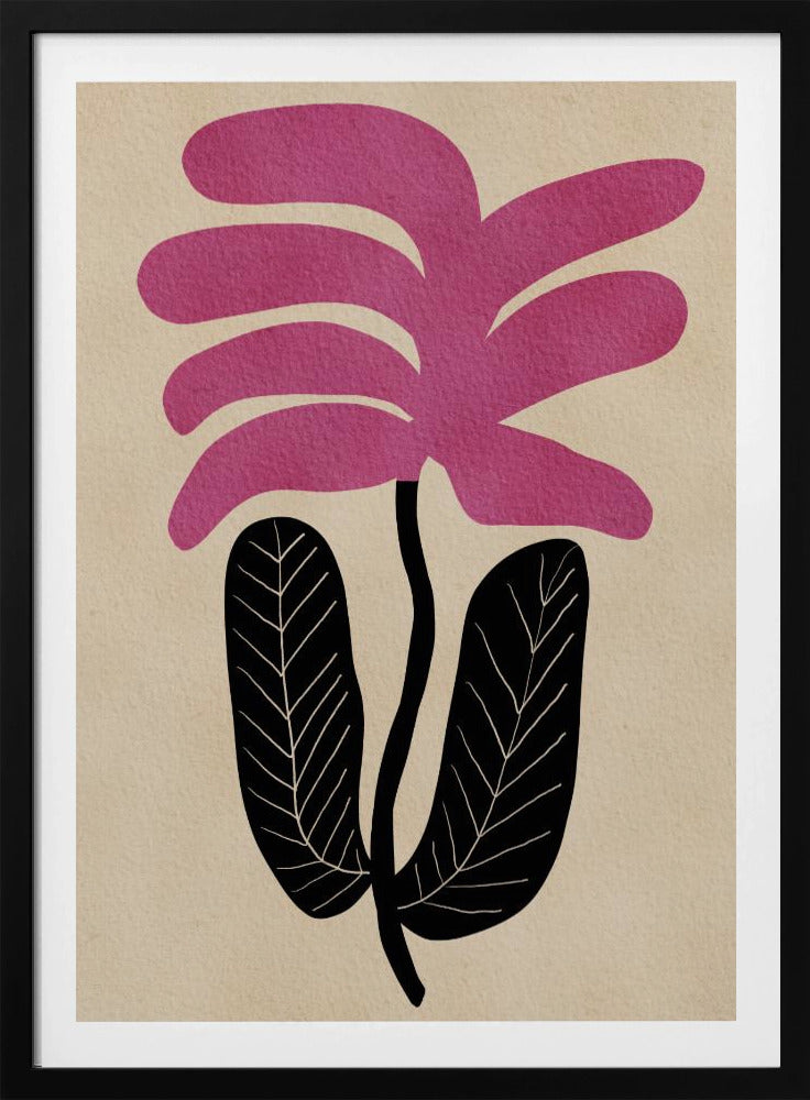 Rosa Blumenblume | Poster