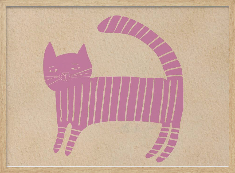 Pinkcat Kinderzimmer | Poster
