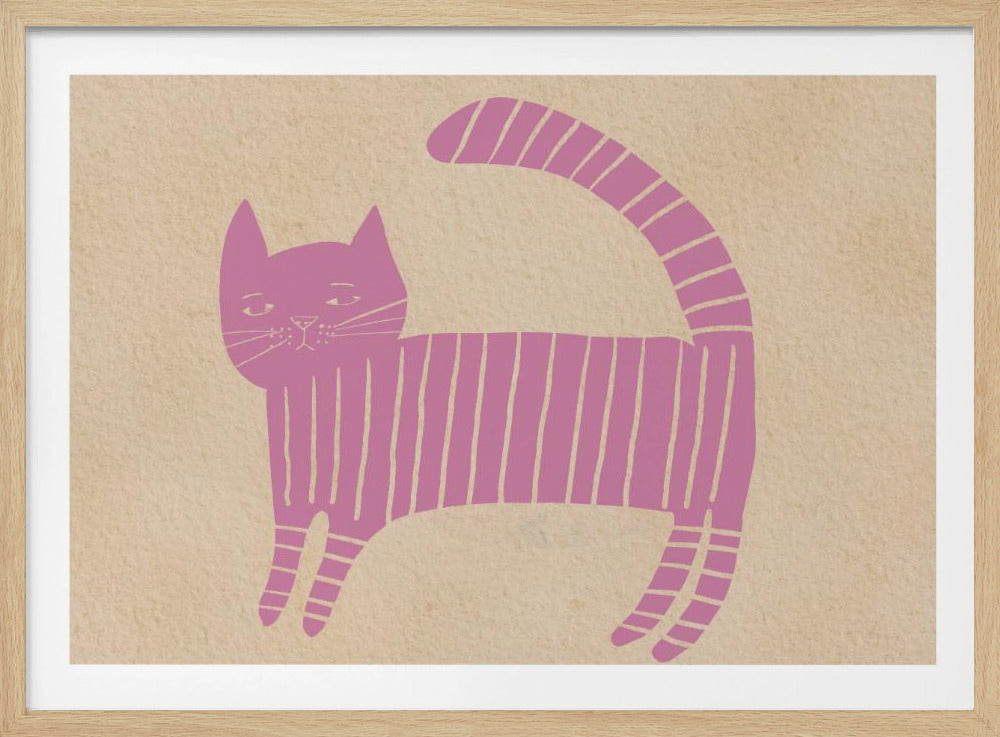 Pinkcat Kinderzimmer | Poster