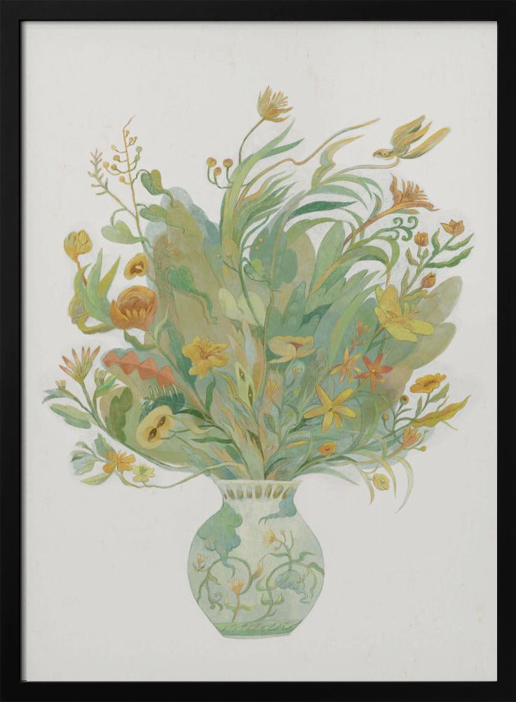 Eine Vase voller Blumen | Poster