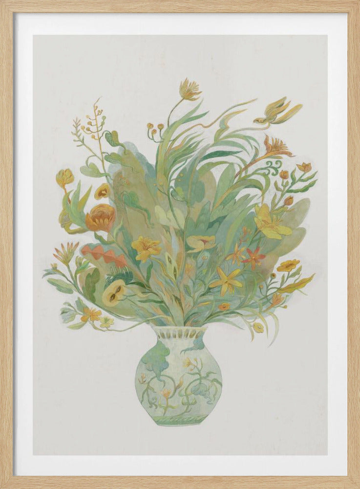 Eine Vase voller Blumen | Poster