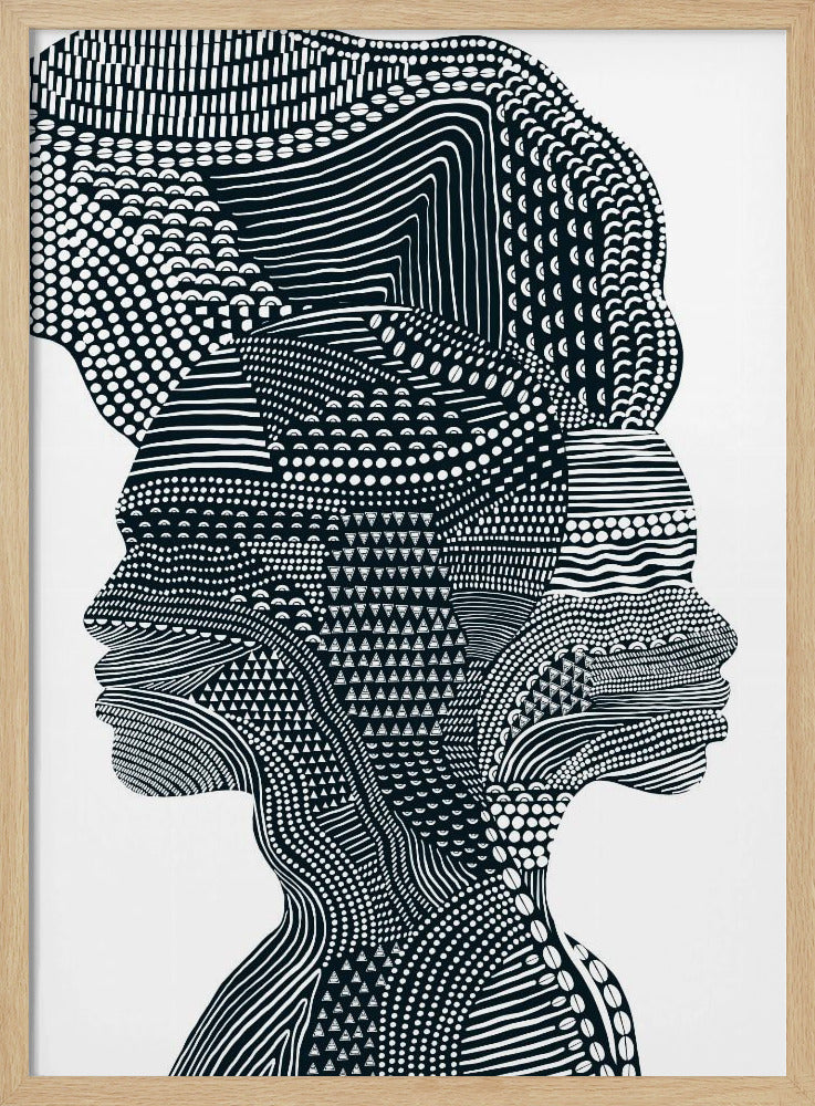 Tribal Couple | Poster