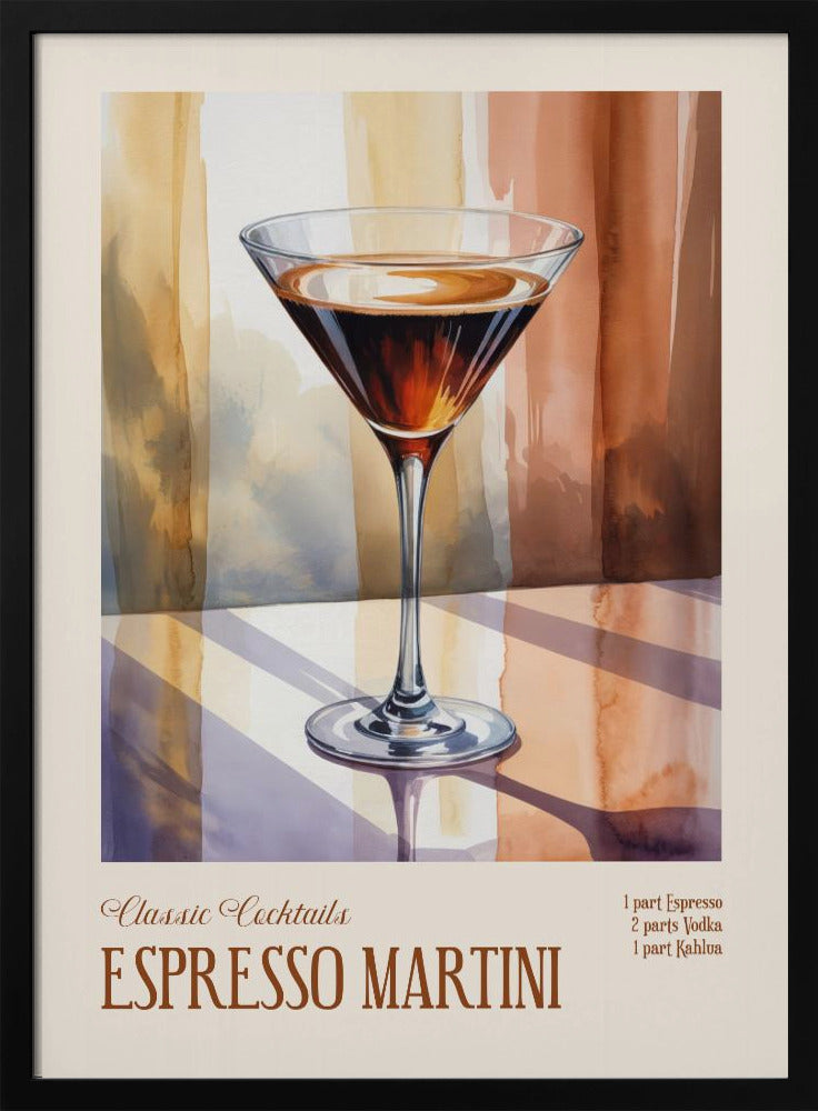 Klassische Cocktails - Espresso Martini | Poster