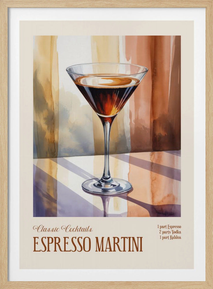 Klassische Cocktails - Espresso Martini | Poster