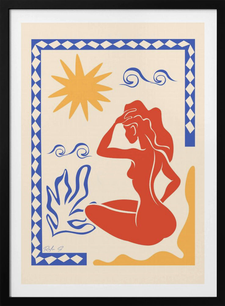 Sonnenbad (Trichromatisch) | Poster