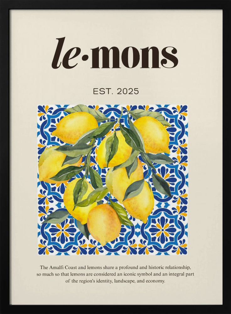 Zitronen Beige | Poster
