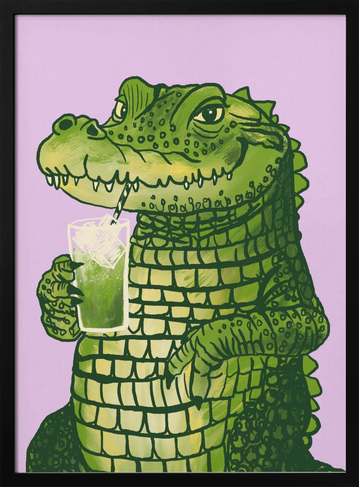 Matcha-Krokodil | Poster