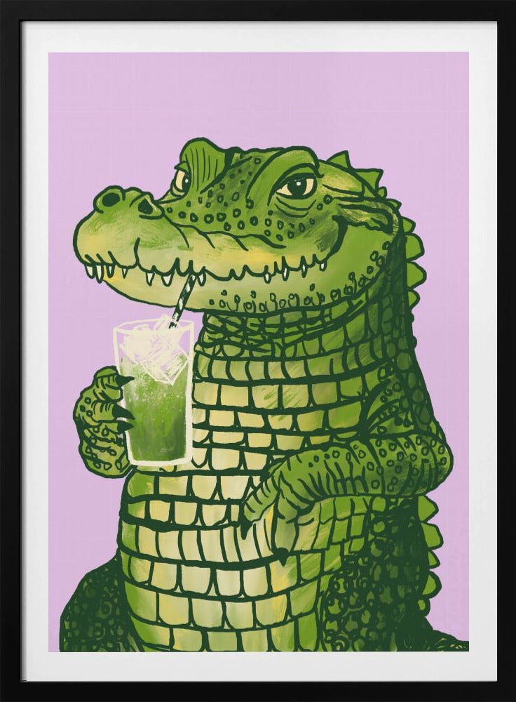 Matcha-Krokodil | Poster