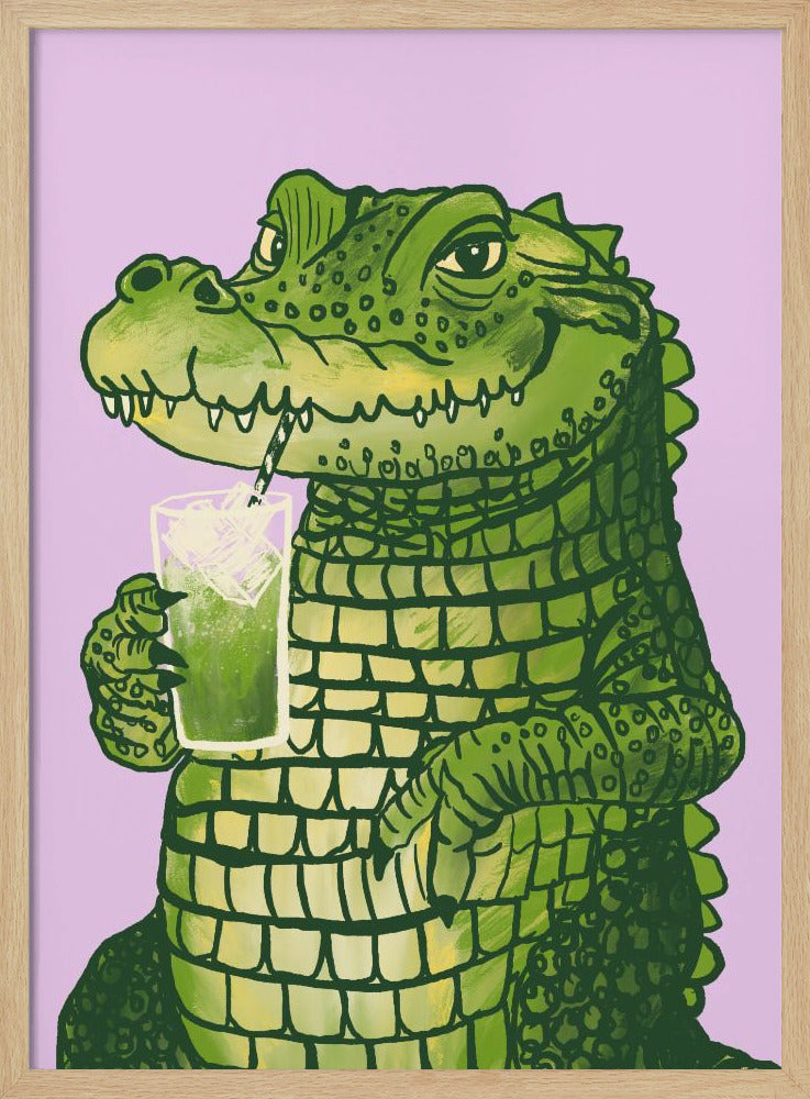 Matcha-Krokodil | Poster
