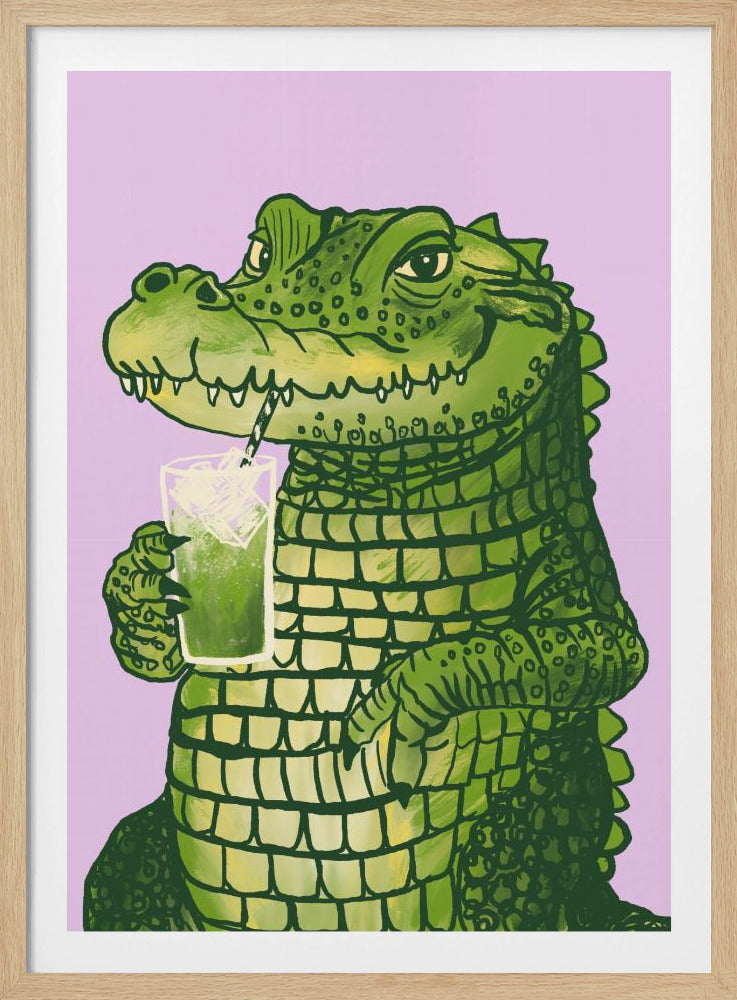 Matcha-Krokodil | Poster