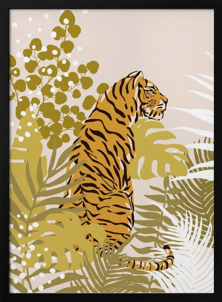 Tiger By Cats and Dotz 30 X 42 Inches | Poster