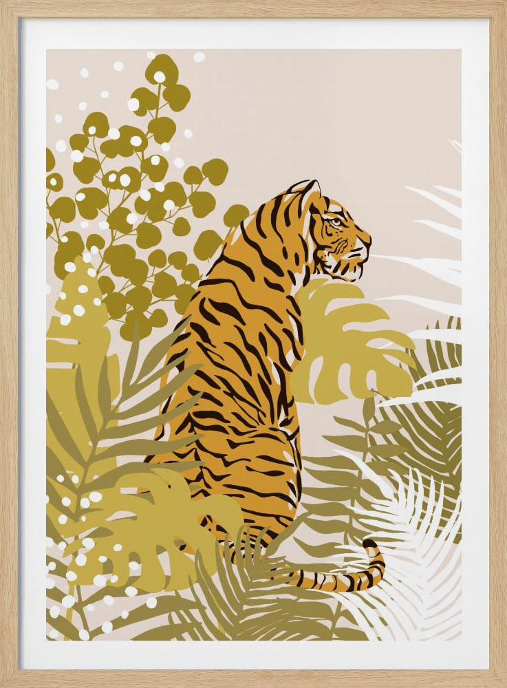 Tiger By Cats and Dotz 30 X 42 Inches | Poster