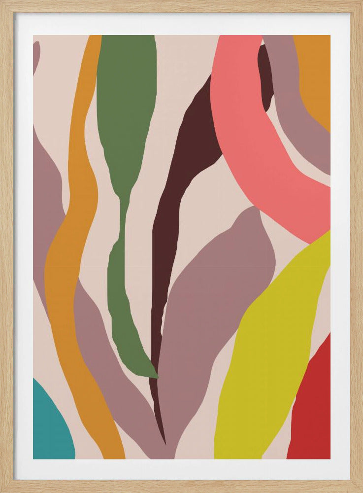 Abstrakter Garten | Poster