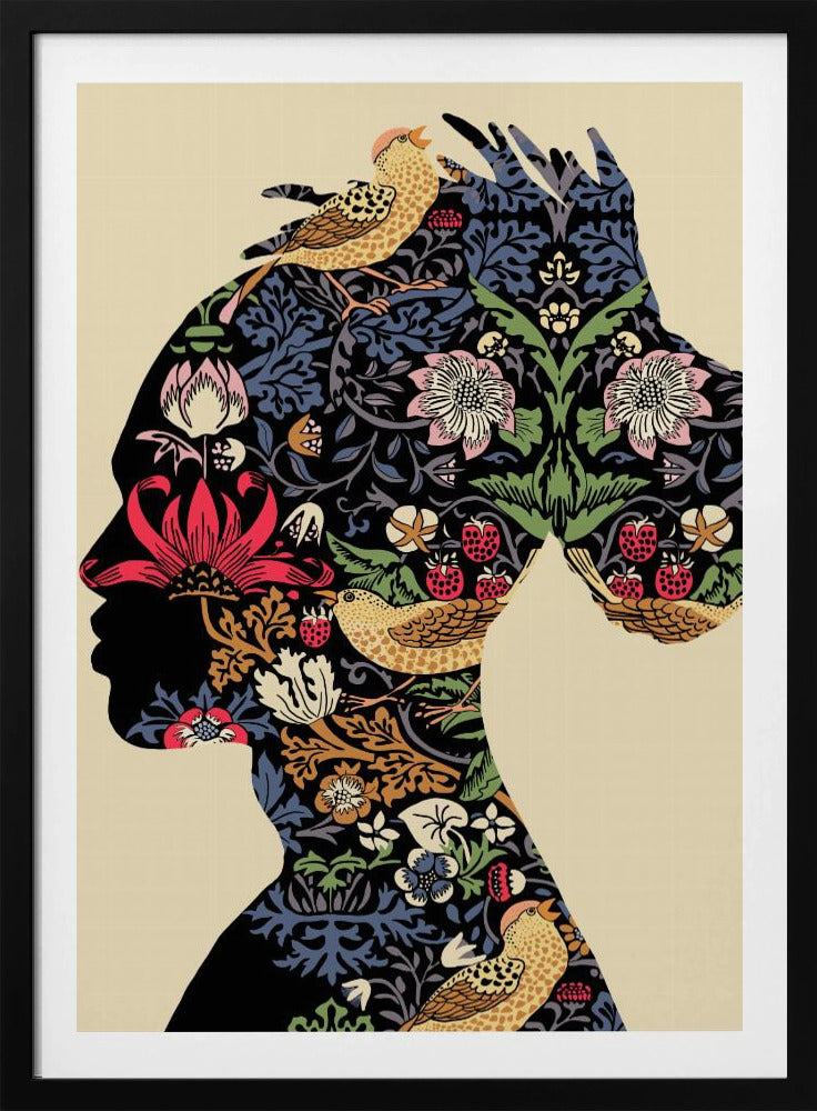 Afro-Frau | Poster