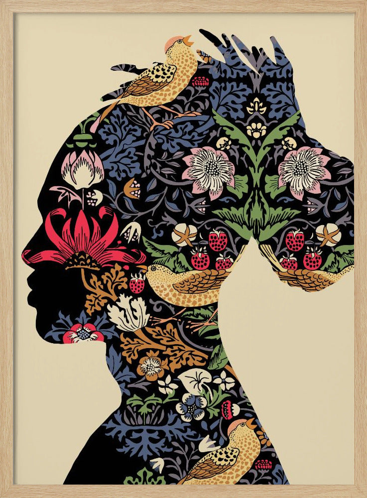 Afro-Frau | Poster