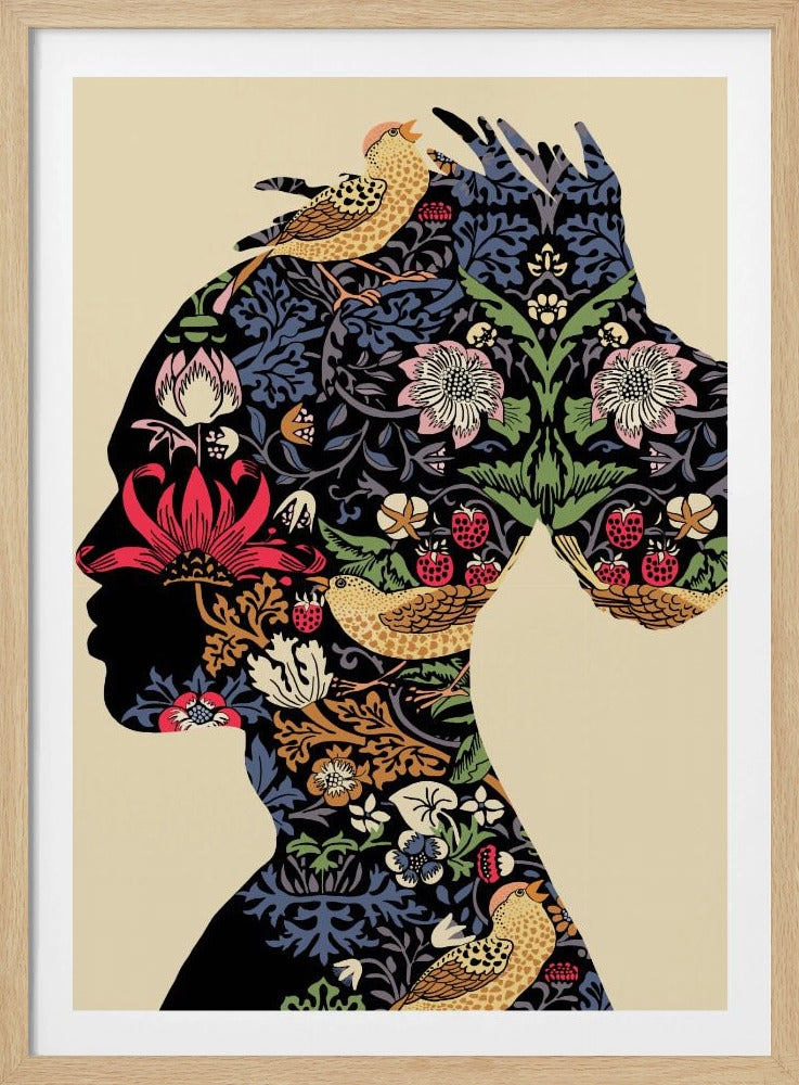 Afro-Frau | Poster