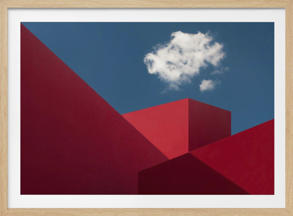 Rote Formen | Poster