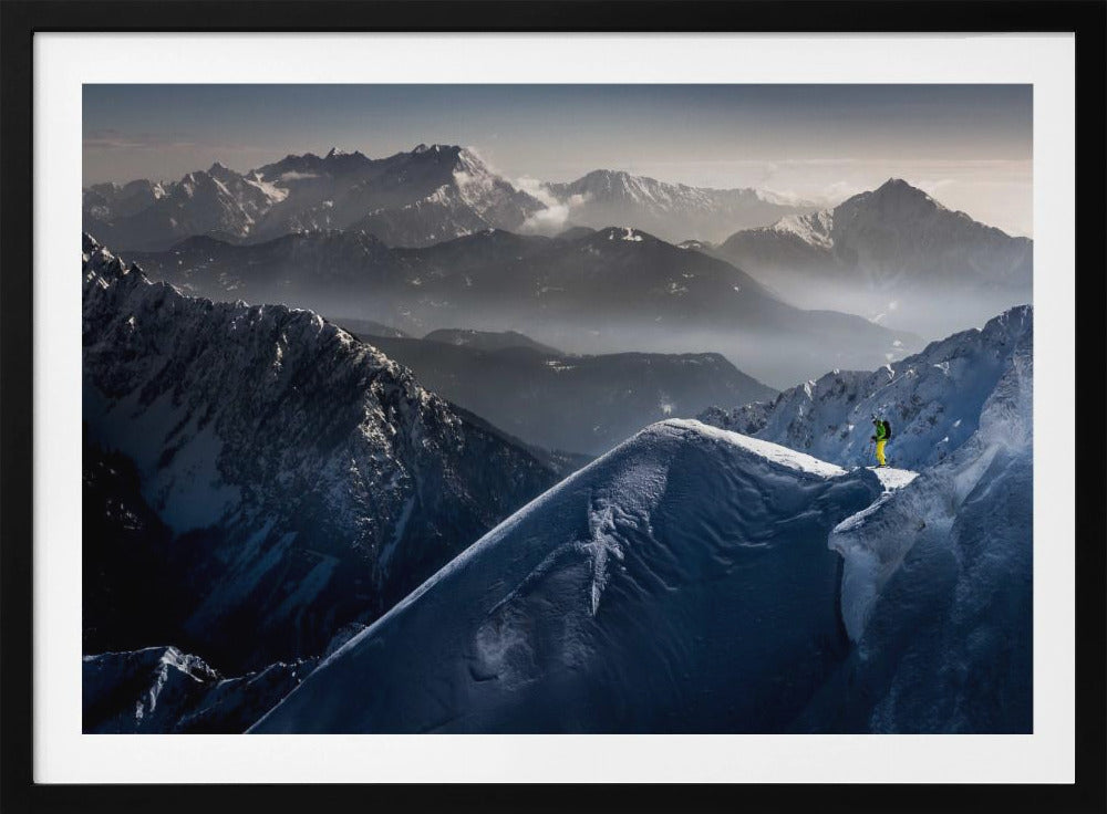 Stille Momente vor dem Abstieg | Poster