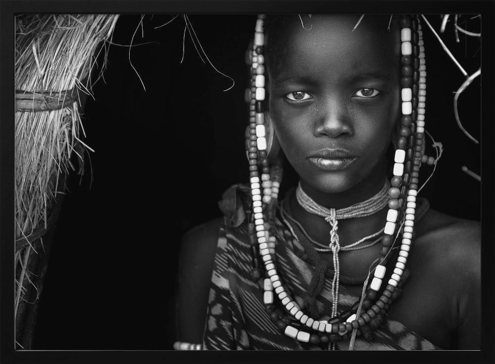 Mursi-Mädchen | Poster