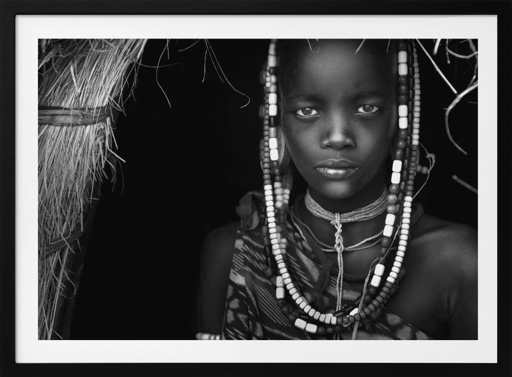 Mursi-Mädchen | Poster