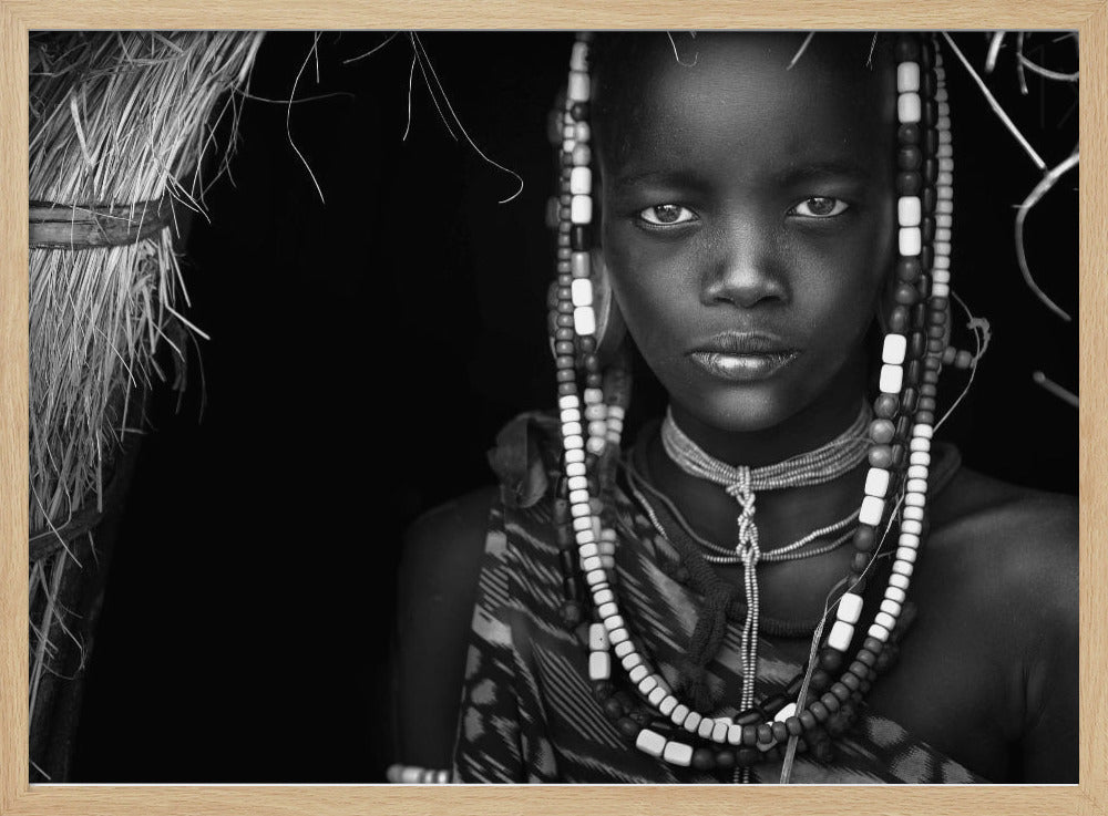 Mursi-Mädchen | Poster