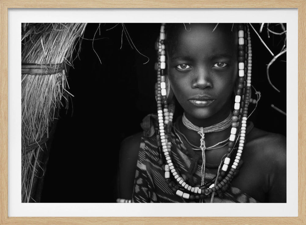 Mursi-Mädchen | Poster