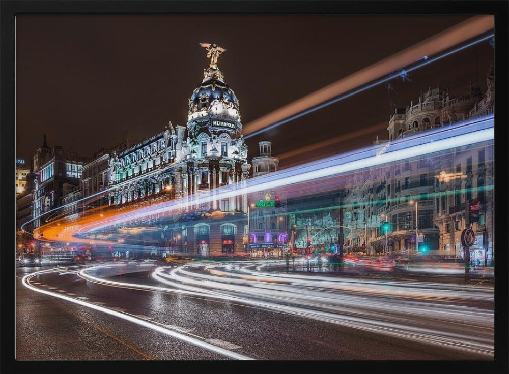 Madrid Verkehr | Poster
