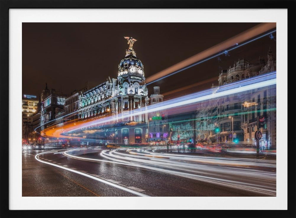 Madrid Verkehr | Poster
