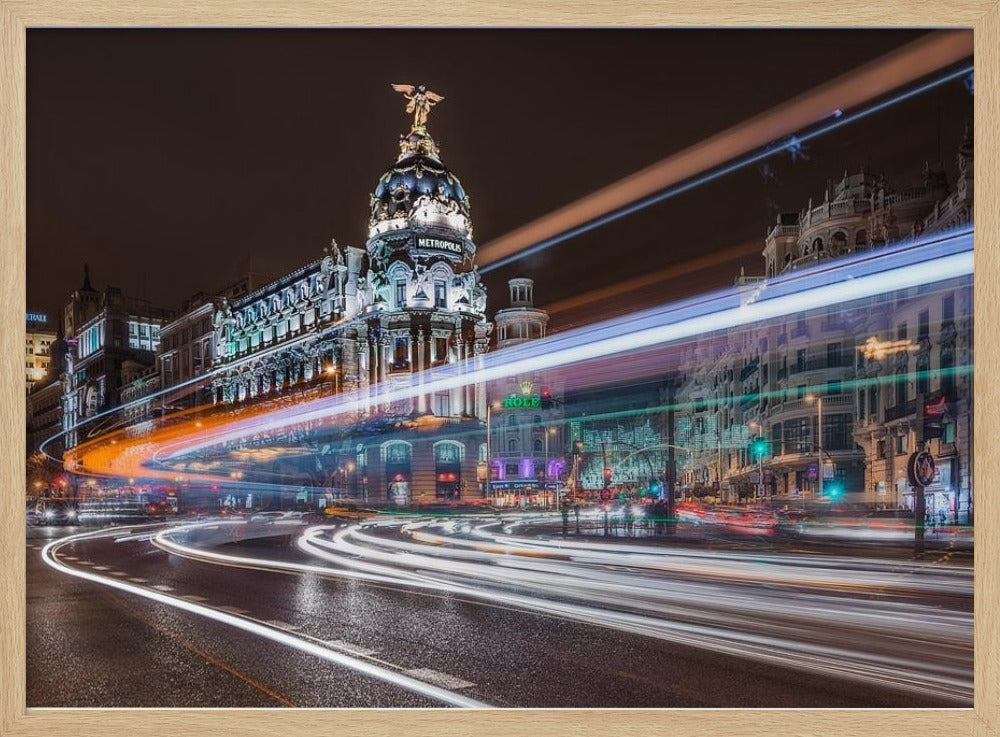 Madrid Verkehr | Poster